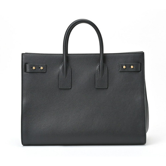 Saint Laurent Sac de Jour Thin Large Bag Black - Picture 4 of 9